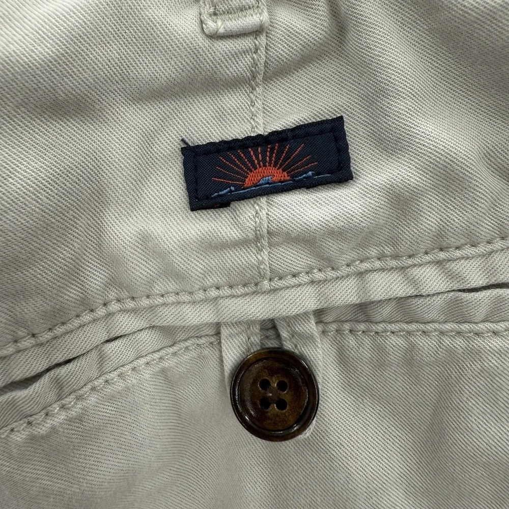 Faherty Chino‎ Shorts Tan Mens Size 38 X 10